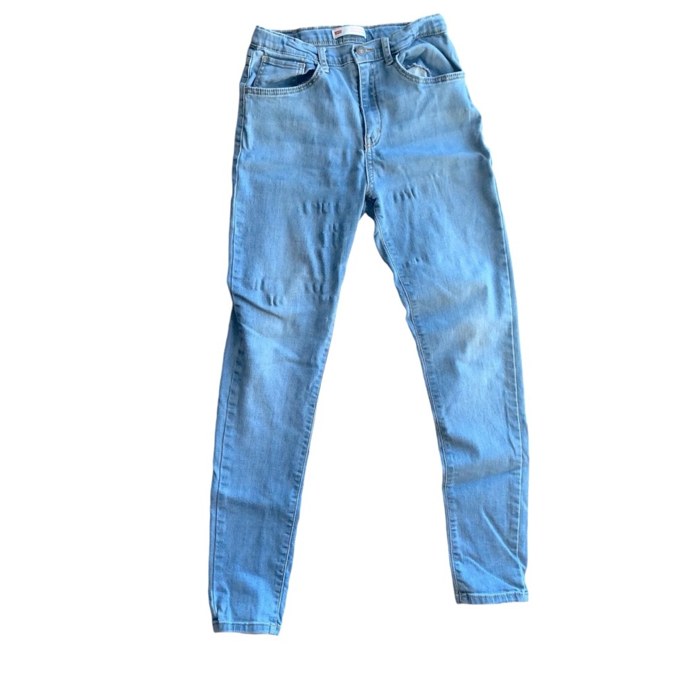 Levi’s 720 high rise super skinny light blue jeans size girls 16
